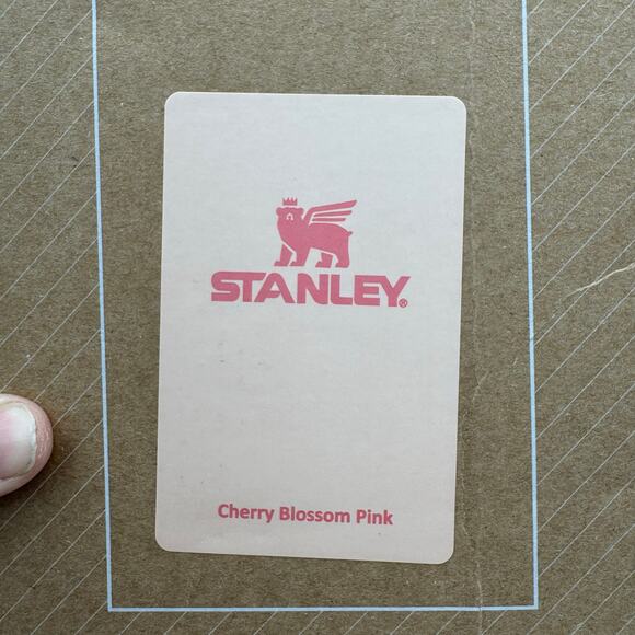 Stanley Quencher H2.0 Tumbler 40oz Cherry Blossom Pink Cup With Straw NIB - Picture 12 of 12